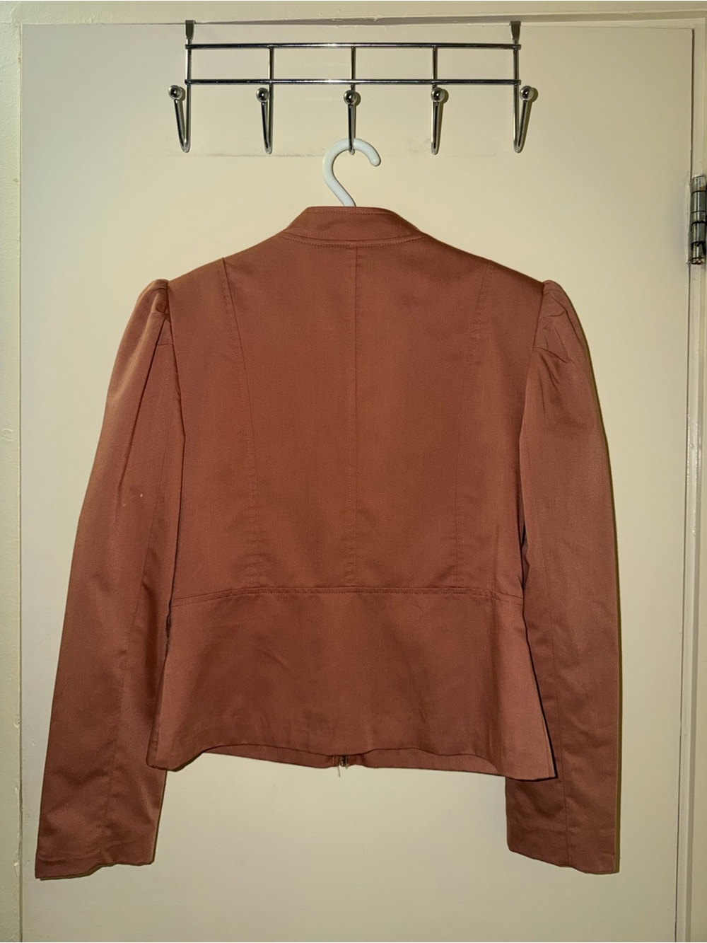 Women's Rust Zip-Front Jacket - Picture 3 of 3